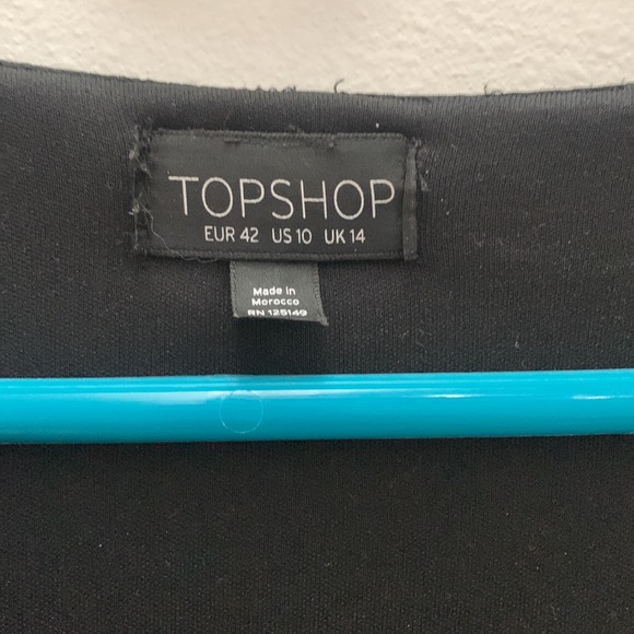 TOPSHOP Sparkle Romper - size 10 - Picture 2 of 5